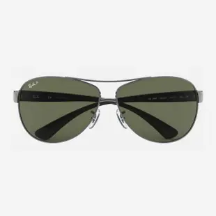 【RayBan 雷朋】經典飛行款偏光太陽眼鏡(RB3386-004/9A 67mm 偏光鏡片)