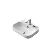 Caroma Luna Inset Basin With 3 Tap Holes