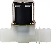 DIGITEN 1/2" DC 12V Electric Solenoid Valve Normally Closed N/C Water Inlet Flow Switch