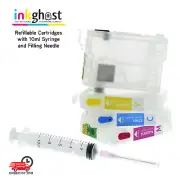 Ink Refillable Cartridges for Epson 200 200XL WF2510 WF2520 WF2530 WF2540
