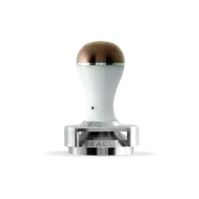 Pesado Pesado Tamper - White & Bronze (With Depth Adjuster)