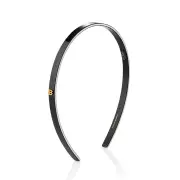 Balmain Small Headband, Black & White