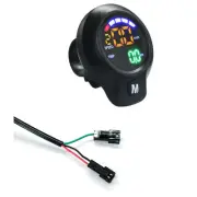 Scooter/Balanced/Ebike Compatible Easy to Use and Install Voltage Display
