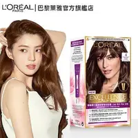 在飛比找蝦皮購物優惠-L'oreal 巴黎萊雅 優媚霜 三重護髮雙管染髮霜 台灣公