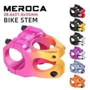 MEROCA Alloy Bicycle Short Stem 31.8mm*35mm MTB Mountain Bike Handlebar Stem