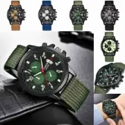 Citizen Eco-Drive GarrisonQuartz Unisex Watch, Stainless Steel with Nylon strap@