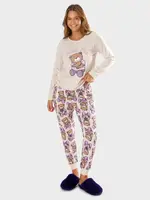 Edited Sleep Women's Long Sleeve Jogger Pyjama Set, Purple, Size 8