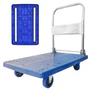 300kg Industrial Warehouse Heavy Duty Platform Trolley Truck Foldable Cart