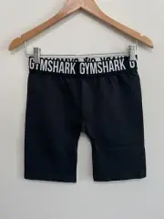 Gymshark Women's Black Activewear Fit Seamless Cycling Bike Shorts Medium