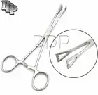Body Piercing Slotted 6" Pennington Clamp Forceps Stainless Tongue Belly