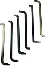 6pcs Locksmith Wrench Tension Tools,Lock Pick Kit Commonly Lock Push Rod Lock Opening Push Lever