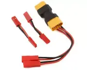 Reefs RC XT60 Dual JST Pass Through w/2 Male-Male JST Adaptors [SEHREEFS121]