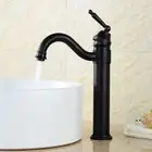 Black 100% Brass Basin Mixer Sink Faucet Kitchen Laundry Tap 360° Swivel Spout