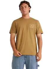 [RVCA] Va All The Ways Short Sleeve Tee in Tan