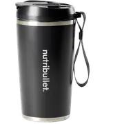 NutriBullet Flip Stainless Steel Portable Blender (Black)