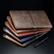 Refillable Loose Leaf Notebook 6 Round Journal Notepad 100x Lined Paper