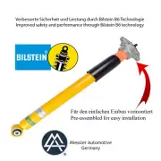 Porsche Panamera 970 Complete shock absorber strut (rear) BILSTEIN