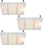 3 Pck LED Grow Light Deeper, Diodes Penetration Dimmable Full Spectrum for