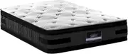 Giselle Bedding King Mattress Bed Mattresses Cool Gel Memory Foam 36cm Thickness, with 7-Zone Spring System and Breathable Euro Top, 5Yrs Warranty, Medium Firm, White with Vacuum Packed