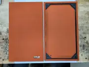 Two New Pioneer HPM-100 Grilles Post Mounted With Badges 14 Fabric Color Choices