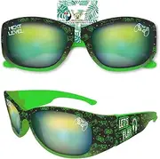 [Widdle Springtime] Boys Gamer Design Wrap Children's Character Sunglasses 100% UV protection for Holiday PRK175, Multi