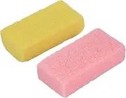 2pcs Natural Stone Foot Care Pumice Exfoliator Tool for Callus Removal Foot Scrubber Sponge Block for Dead Skin Cleaning Random Color Random Color