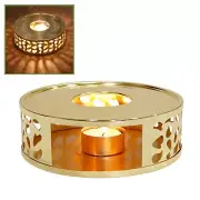 Teapot Warmer Stainless Steel Tea Warmer With Candle Holder Candle Heater For He