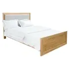 WANDA KING SIZE BED TASMANIAN OAK TIMBER LIGHT NATURAL