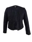 Nine West Women's Sequined Tweed Blazer