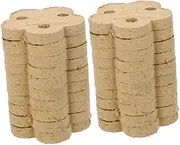 WOFASHPURET 20pcs Love Shaped Moxa Cakes for Moxibustion Therapy for Home Use Beauty Salons Safe Gentle Care Tool for Therapy