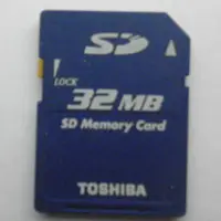 在飛比找蝦皮購物優惠-Toshiba 東芝 32MB SD Memory Card