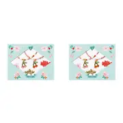 2x Djeco You & Me Tila & Cherries Beads Set Kids/Children Jewellery DIY Kit 8y+