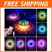 Decorative Floating Pool Lights - Rechargeable LED with Remote Control, 2 Pack