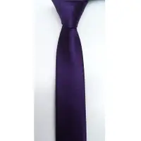 在飛比找蝦皮購物優惠-TS14紫色窄版色織領帶窄版領帶手打領帶峰寬5cm窄版手打領