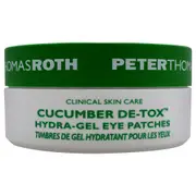 Cucumber De-Tox Hydra-Gel Eye Patches by Peter Thomas Roth for Unisex - 60 Pc Patches (Tester)
