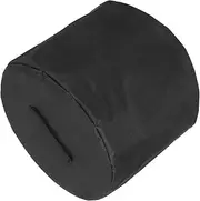 Fireplace Cover Outdoor Fire Pit Protective Cover Oxford Fabric Windproof Size Easy to Install Black Xcm