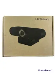 Webcam 2K HD Streaming Camera with Microphone USB PC Computer Web Camera with PC