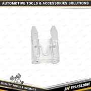 100 Pcs of Charge 25 Amp Mini Blade Fuse Clear Colour - for Car & Truck Parts