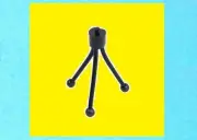4" TABLE TRIPOD TO NIKON D810 D750 D610 D4S 1 AW1 J5 V3 P900 P600 P610 S9900