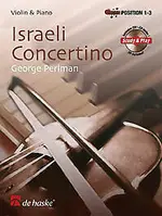 【學興書局】GEORGE PERLMAN 以色列協奏曲 ISRAELI CONCERTINO 小提琴/鋼琴 附CD