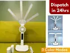 Touch LED Desk Lamp Bedside Study Reading Table Light Dual Head Dimmable USB
