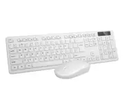 Wireless Keyboard And Mouse Combo, 2.4G, Full Sized Keyboard White or Black