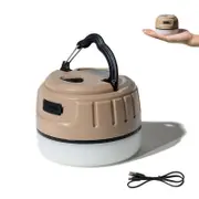 Nevenka Portable LED Camping Light Magnetic Base for Hurricane Emergency Hiking-Brown