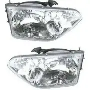 New Set Of 2 LH & RH Side Halogen Headlamp Assembly Fits 2001-2002 Nissan Quest (for: Nissan)