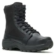 Bates E06510 Men's Fuse Tall Side Zip Black Leather Uniform Tactical Boots Shoes