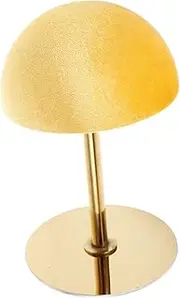 WRITWAA Adjustable Display Stand Elegant Mannequin Head Model for Wigs and Caps Showcase Versatile Metal Cap Rack with Base for Stylish Presentation