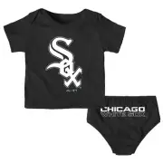Outerstuff MLB Infants Chicago White Sox Mini Uniform Tee Set