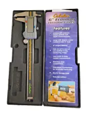 Cabela's Electronic Digital Caliper 6" 150 mm LCD Display Inch/Metric/Fractions