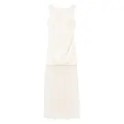 [Malina] Malina Layered Dress 32 FR NEUTRALS