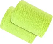 BAZEITFLOW 1Pair Sports Compression Wristband for Exercise Breathable Wrist Support for Weightlifting Basketball Yoga Light Green Cuff for Joint Protection and Swelling Relief